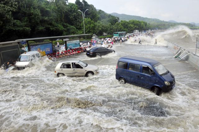[imagetag] Fenomena Sungai Qiantang Di China Yang Menakjubkan