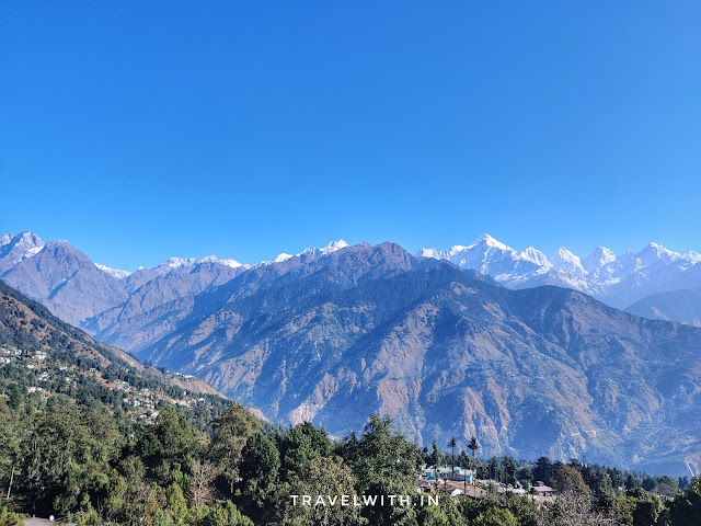 Panchachuli Peaks from Munsiyari