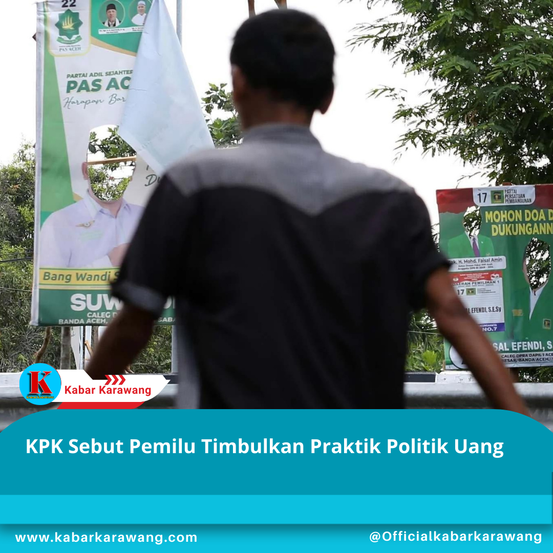 KPK Sebut Pemilu Timbulkan Praktik Politik Uang