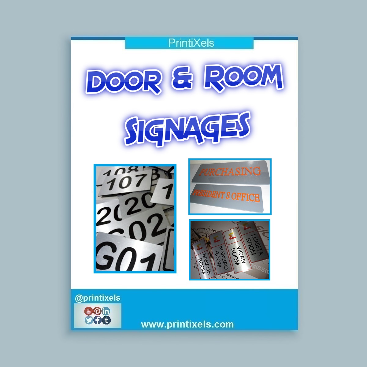 Customized Door Signs & Room Signages Philippines