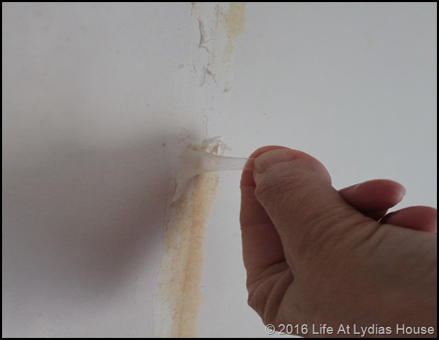 wallpaper seam paste