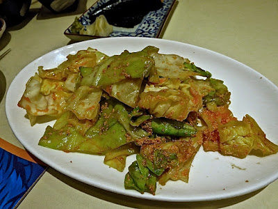 Keria Japanese Restaurant, mentaiko cabbage