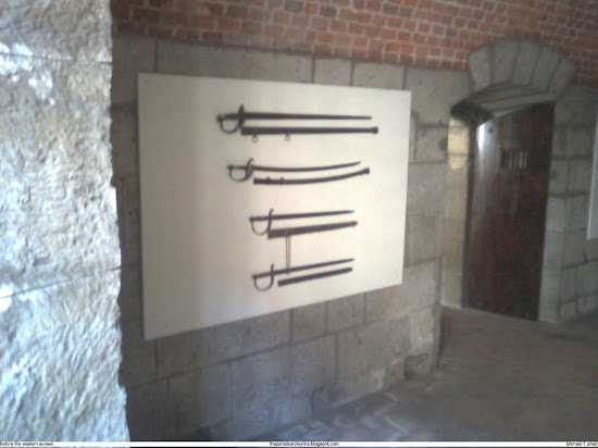 Samurai swords in Intramuros