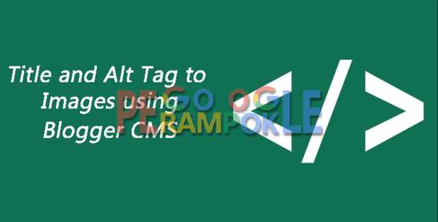 script auto tag alt and title image blogger