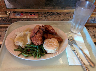 Disneyland 60th Diamond Anniversary Food Plaza Inn Fried Chicken