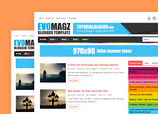 Evo Magz Premium Blogger Template