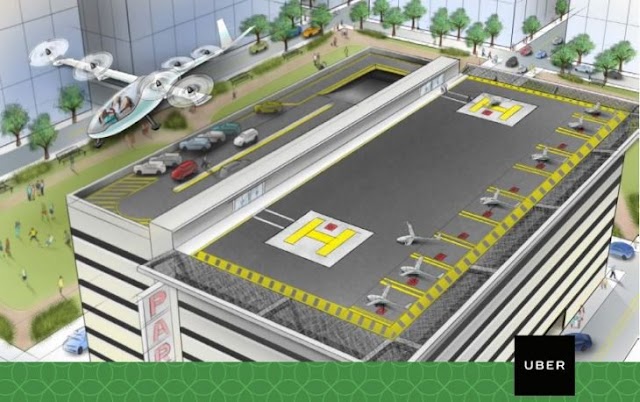 'Uber Elevate' Uber and NASA partner to create the transport of the future: flying taxis,