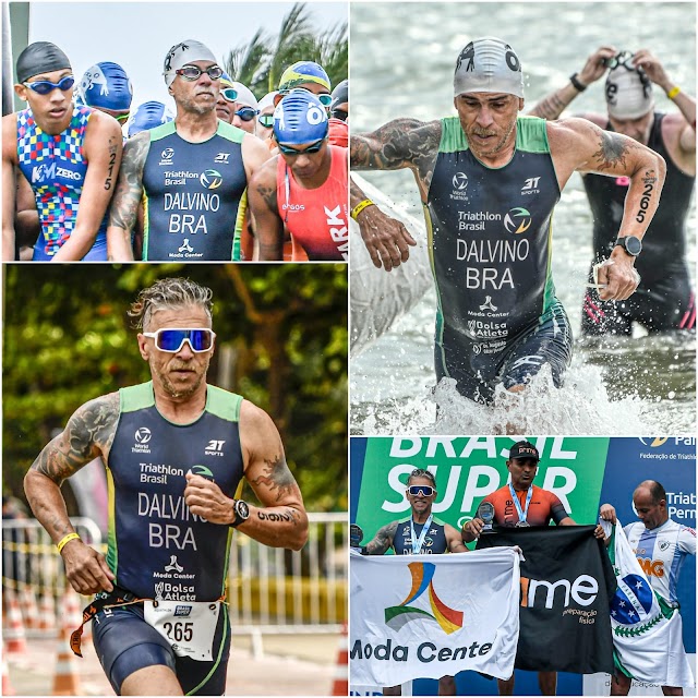 Triatleta José Dalvino segue rumo ao índice para disputa do mundial de Aquathlon