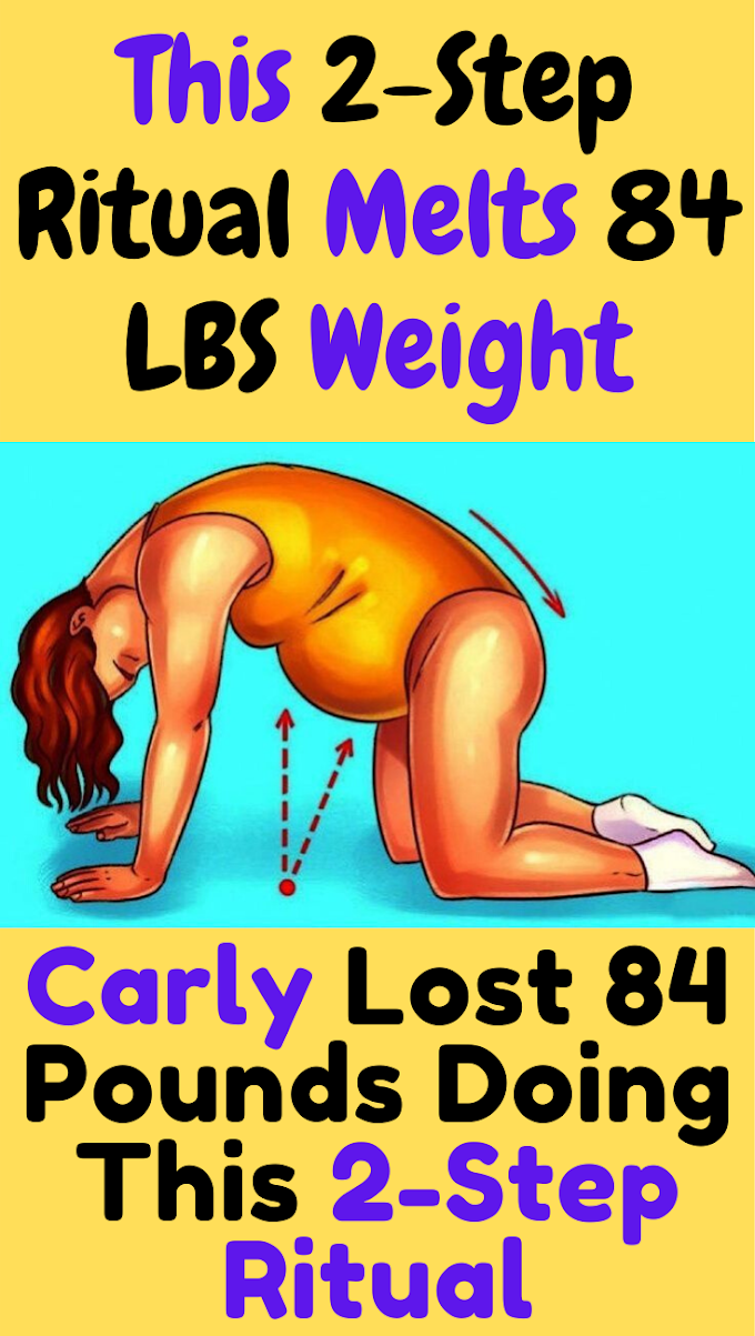 This Simple 2-Step Ritual Melts 84 LBS Weight.