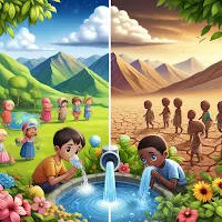 Lasciato Indietro: Acqua: Un Bene Indispensabile per il Pianeta - Riflessioni sul Libro Bianco del Verde