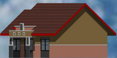 desain minimalis rumah type 75/165