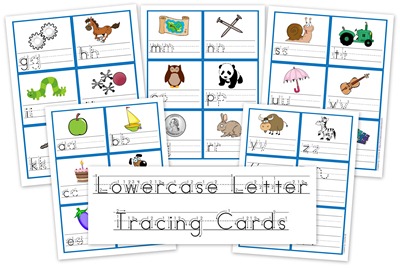 Lowercase Letter Collage