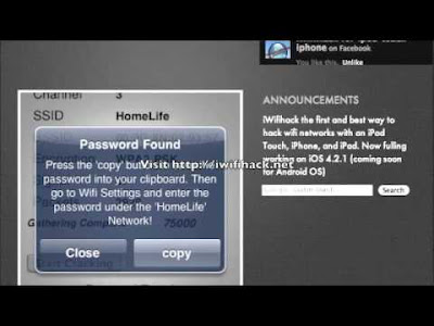 Hack WIFI Password on Iphone 3G-3Gs-4G for free by Tipsfollowers.blogspot.com