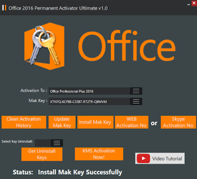 Office 2016 Permanent Ultimate Activator v1.2