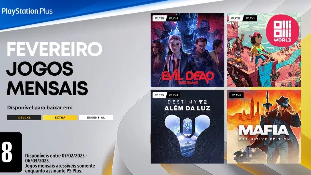 PlayStation.Plus Jogos Mensais Março - ELSAS ELECTRONICS