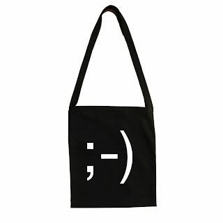 design smiley canvas tote bags