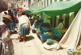 Fotografías de La Paz (Bolivia) en los años 80