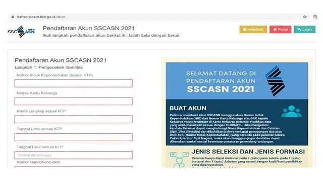 Cara Daftar CPNS Lulusan SMK 2021