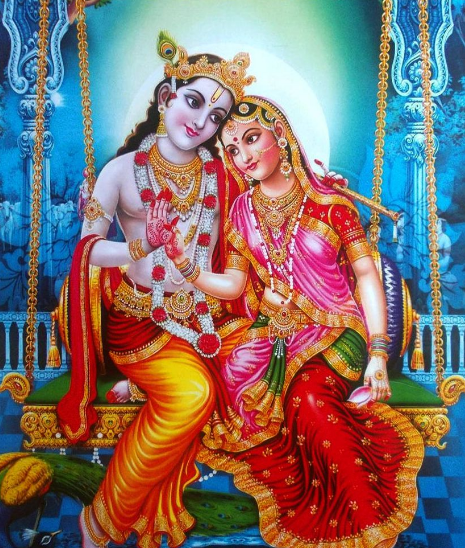 Radha Krishna Jhula Image Pic