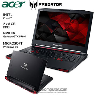 Harga Laptop Gaming Acer Predator 15