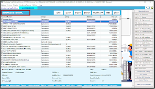 8. Account Master List Shuttering and Scaffolding Store Software Solver