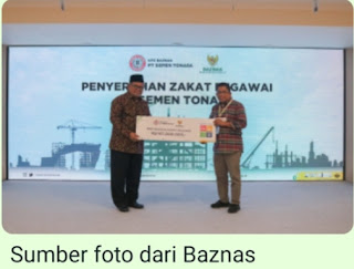 Dorong Kesejahteraan Mustahik, UPZ PT Semen Tonasa Serahkan Zakat ke BAZNAS