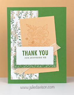 6 Stampin' Up! Heart & Home Suite ~ Blessings of Home Cards + Sunday Stamping Video ~ www.juliedavison.com #stampinup #sundaystamping