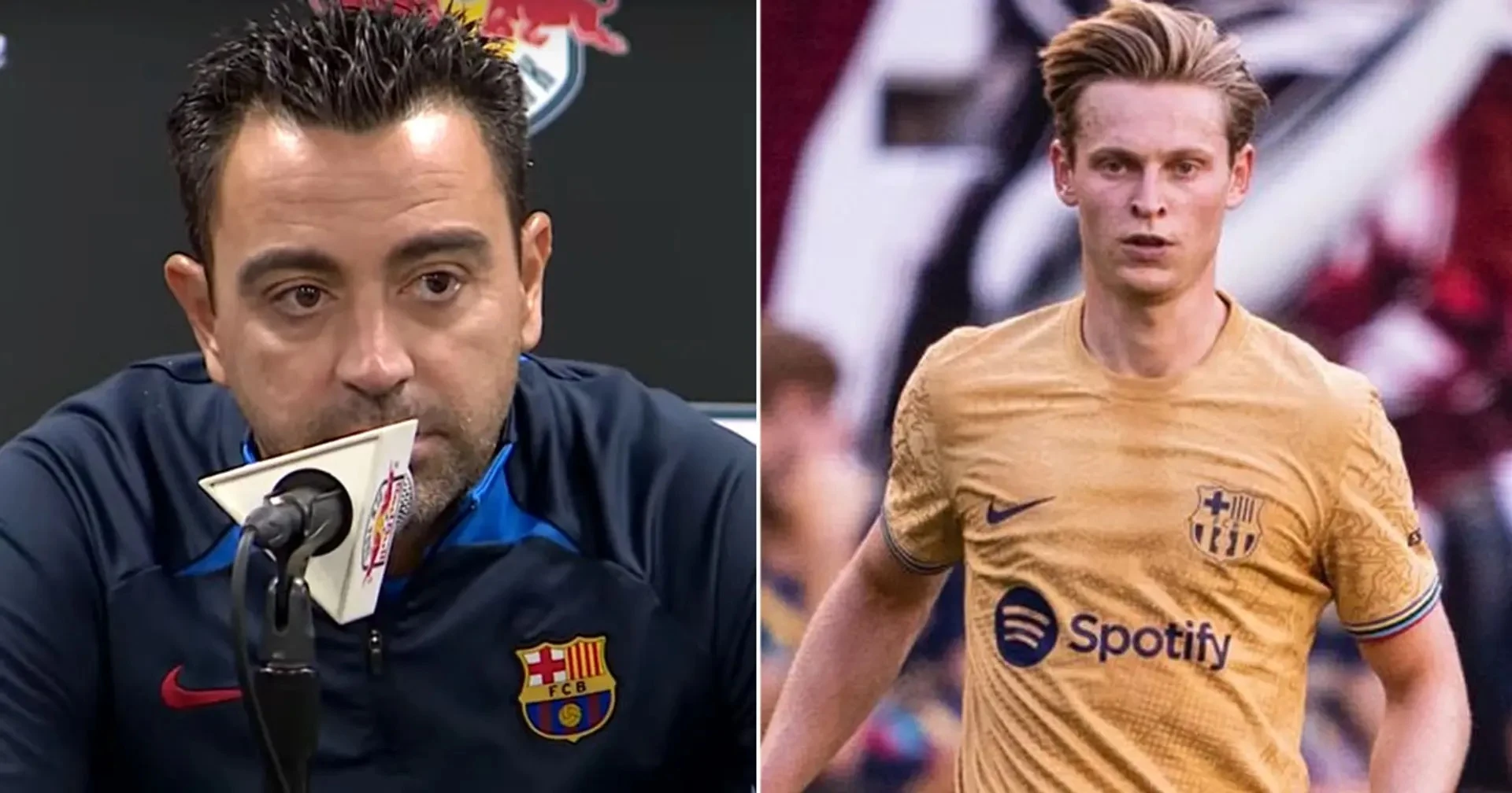 'Let's see what happens': Xavi gives update on Frenkie de Jong's future at Barcelona