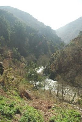 Hoces del Esva, vista del río