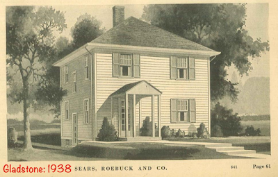 Sears Gladstone small porch 1938