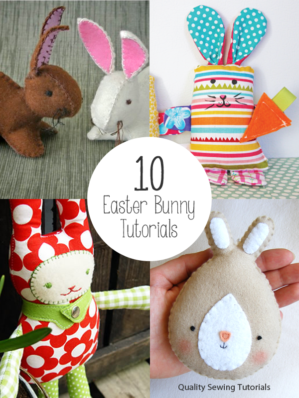 Ten Easter Bunny free tutorials