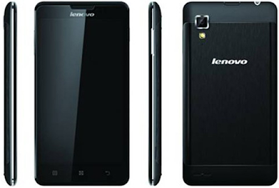   Spesifikasi Lenovo P780         Casing bagian belakang Lenovo P780 yang terbuat dari metal berwarna hitam sanggup memancarkan kesan mewah dan elegan bagi penggunanya. Layar IPS LCD berdiagonal 5 inci, Lenovo memanjakan mata pengguna dengan layar beresolusi HD720p yang dimilikinya. Dengan teknologi kapasitif multitouch, layar P780 sanggup menerima input sentuh hingga 10 titik jari. OS Android Jelly bean 4.1.2, antarmuka P780 mendapat sentuhan antarmuka Lenovo yang menyediakan beragam pilihan tema, wallpaper hingga efek.   Selain memperindah interface yang diusungnya, Lenovo juga menyematkan fitur Smart Answer yang memungkinkan ponsel untuk otomatis menyambungkan panggilan masuk begitu ponsel didekatkan ke telinga. Selama panggilan telepon berlangsung, fitur Smart Sound juga turut disertakan untuk mengurangi kebisingan. Dengan flip mute, pengguna dapat menonaktifkan nada dering saat ada panggilan yang masuk cukup dengan membalik posisi ponsel.     Lenovo mempersenjatainya dengan prosesor quadcore berkecepatan 1,2GHz. Untuk mendukung proses grafisnya, PowerSGX 544 telah pula disiapkan oleh Lenovo. Sedangkan RAM 1GB yang dikombinasikan dengan ruang penyimpanan sebesar 4GB.  Kelebihan   Layar lebar 5.0 inch yang sangat nyaman ketika digunakan untuk broswing, main game dan menonoton video  Mengunakan teknologi layar jenis IPS yang memberikan tampilan warna yang lebih tajam dan natural serta memiliki sudut pandang yang