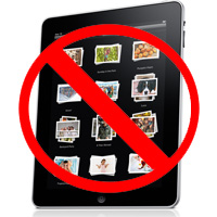 iPad photo sync problem
