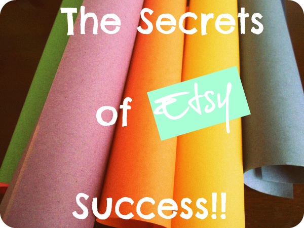... excited today to continue my Secrets of Etsy Success series on ACLC