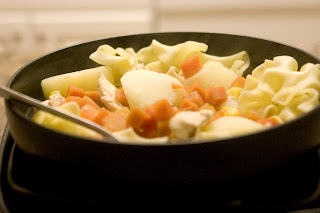 oriental chicken noodle soup recipe image
