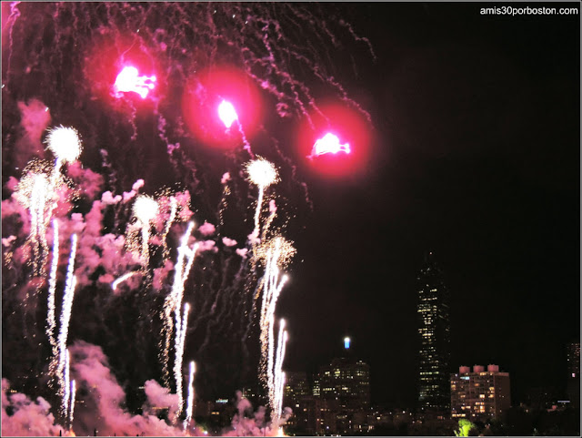 Fuegos Artificiales 4 de Julio Boston