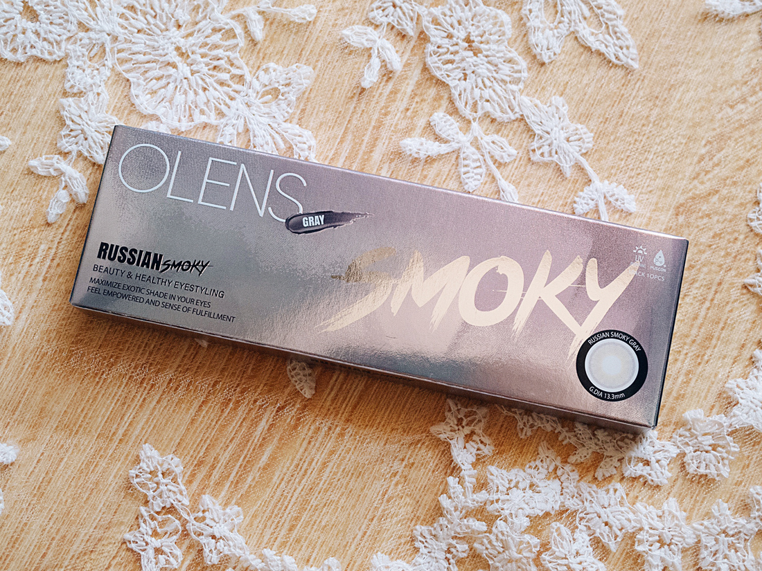 OLENS Russian Smoky Contact Lens Review | chainyan.co