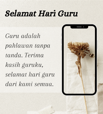 Selamat Hari Guru, Cikgu! Ucapan Istimewa Untukmu