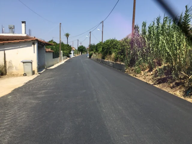 Επισκευή του δρόμου Αγ. Κυριακή - Τίρυνθα, καθαρισμοί ρεμάτων και επούλωση λάκων στο Δήμο Ναυπλιέων