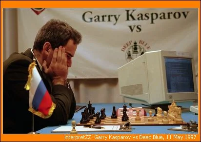 Garry Kasparov ditewaskan Deep Blue dalam pertandingan catur