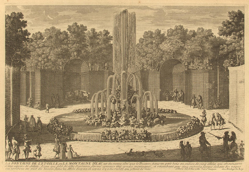 View of the Fountain in the Centre of the Basin by Gabriel Perelle - Architecture, Cityscape, Landscape Art Prints from Hermitage Museum