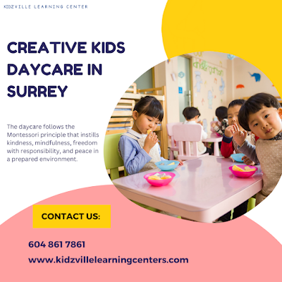 Montessori Daycare in Surrey