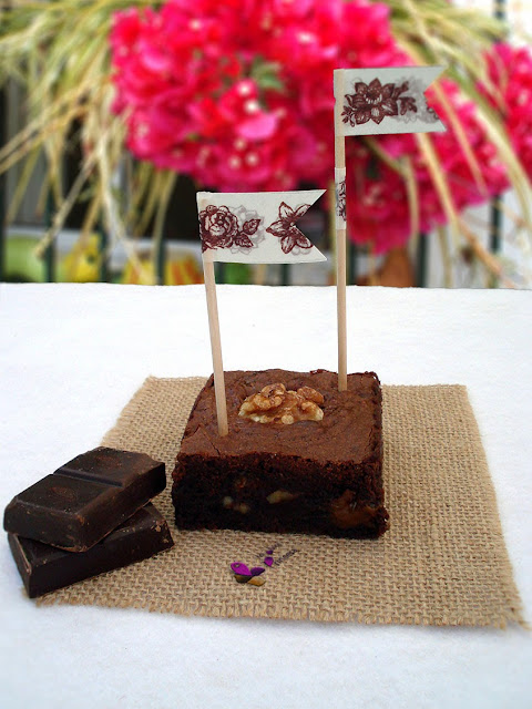 brownie, chocolate, dulce de leche, nueces, brownie con dulce de leche, 