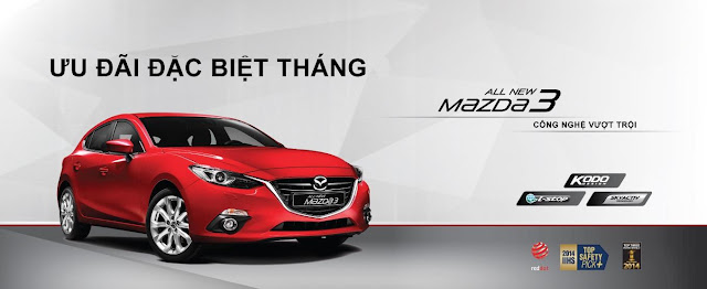 Khuyến mại khi mua xe Mazda