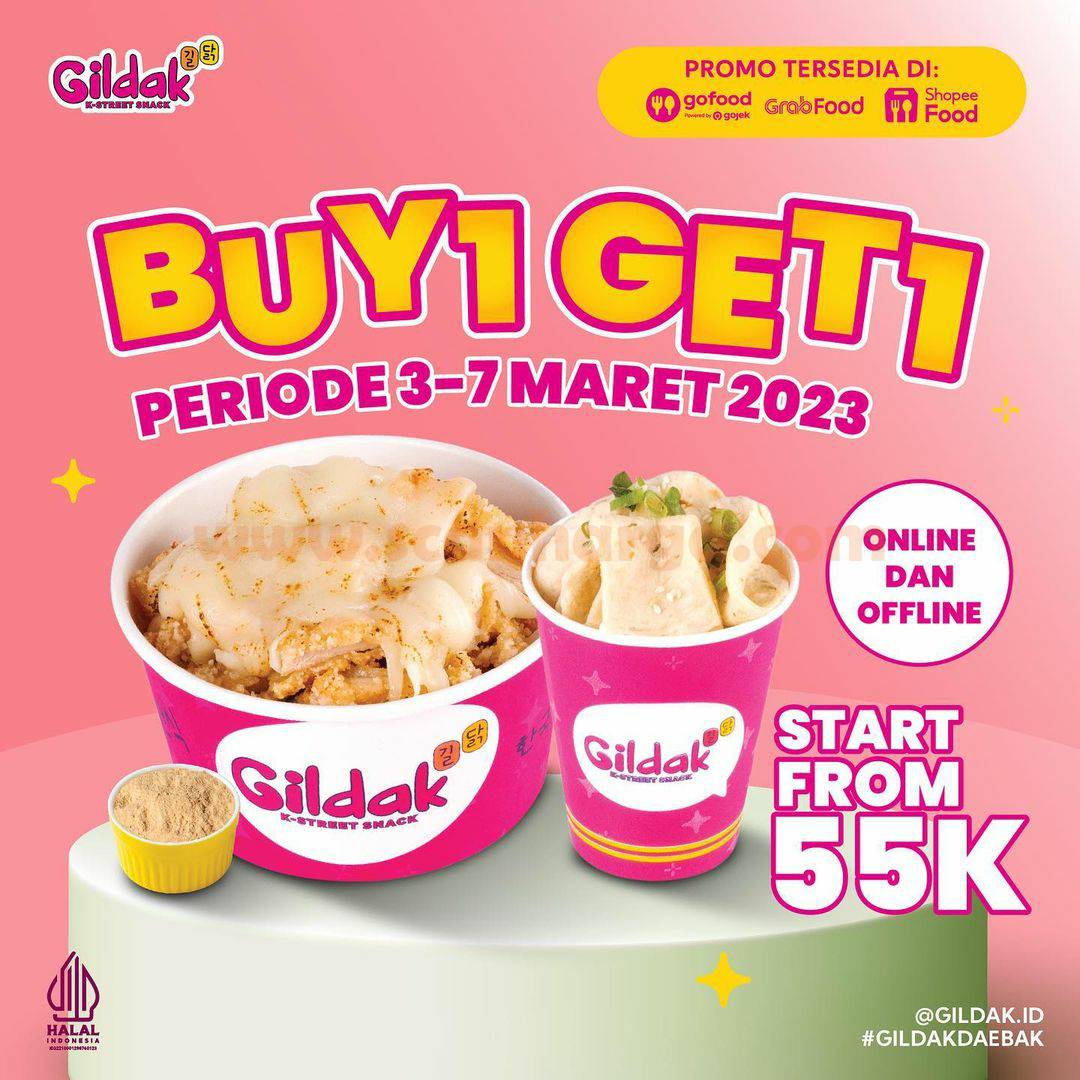 Promo GILDAK Beli 1 Gratis 1