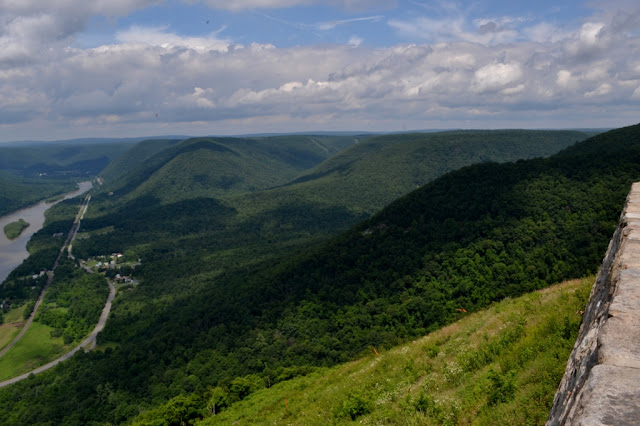 view from Hyner View