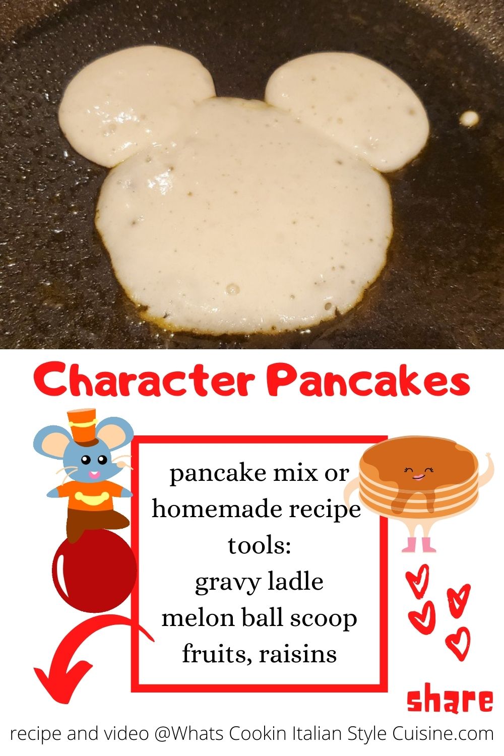 pin for later pancake characters