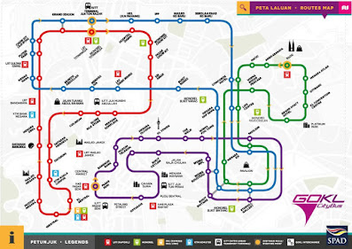 Backpackeran Murah Kuala Lumpur 2019 1 hari Bus Go KL gratis