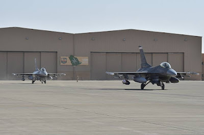 USAF deploys F16 Saudi Arabia