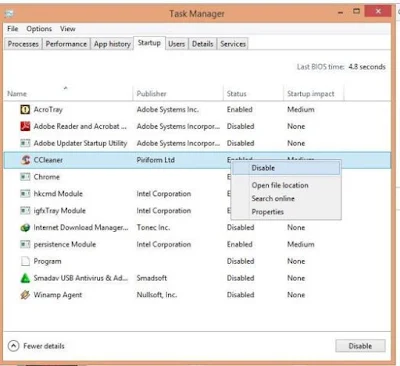  teknologi komputer khususnya operating system sudah sangat modern dan canggih Cara Mempercepat Booting Windows 8 Secepat Kilat